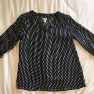 Shirt with printed jems